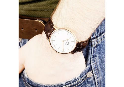 Montre Daniel Wellington DW00100011 + Bracelet DW cadeau pour Hommes au meilleur prix au Maroc