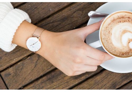 Montre Daniel Wellington DW00100163 +  Bracelet DW cadeau pour Femmes au meilleur prix au Maroc