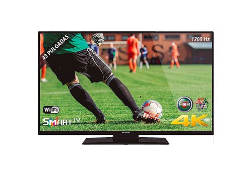 INFINITON LED SMART 43" UHD 43SU1200/43SU1280 RECEPTEUR INTEGRE NOIR au meilleur prix au Maroc