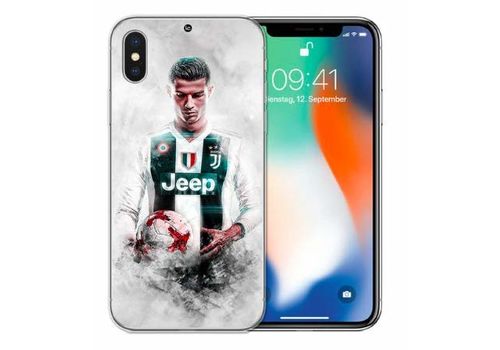 Coque CR7 en Silicone pour IPhone X - Blanc au meilleur prix au Maroc