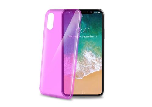 COUVERTURE  ultrathin iPhone X Pink au meilleur prix au Maroc