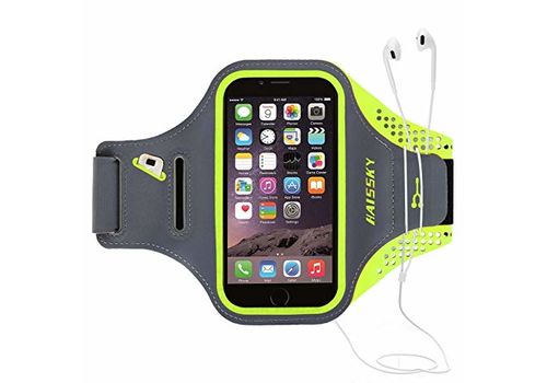 Brassard pour smartphone jusqu'à 5.2" - Vert au meilleur prix au Maroc