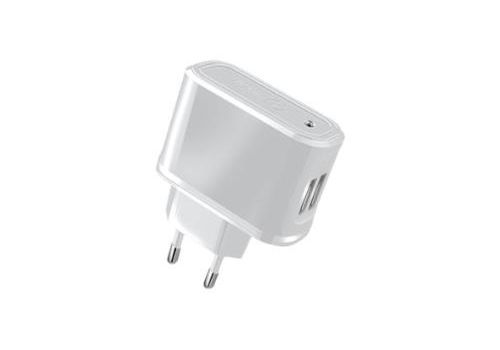 ADAPTATEUR CHARGEUR MAISON 2A BLANC au meilleur prix au Maroc