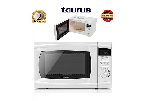 TAURUS MICRO ONDE INSTANT TRONIC 20L GRIL BLANC au meilleur prix au Maroc