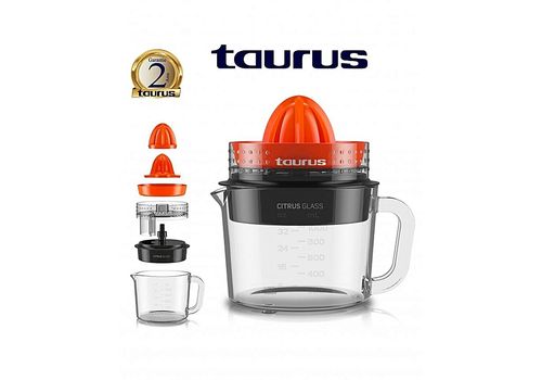 TAURUS PRESSE AGRUMES CITRUS GLASS 1L 2 CONES au meilleur prix au Maroc