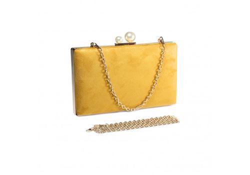 Pochette Lea Jaune au meilleur prix au Maroc