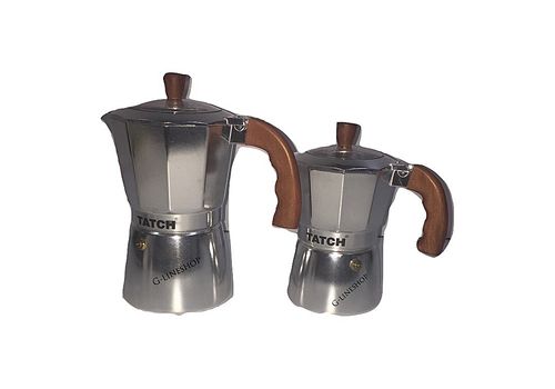 PACK 2 CAFETIERES EN ALUMINIUM au meilleur prix au Maroc