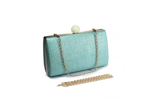 Pochette Jaylene Bleu Eau au meilleur prix au Maroc