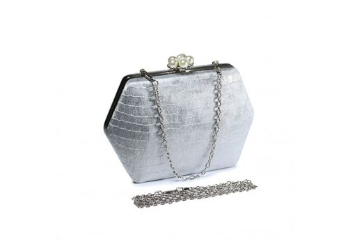 Pochette Mavis Gris au meilleur prix au Maroc