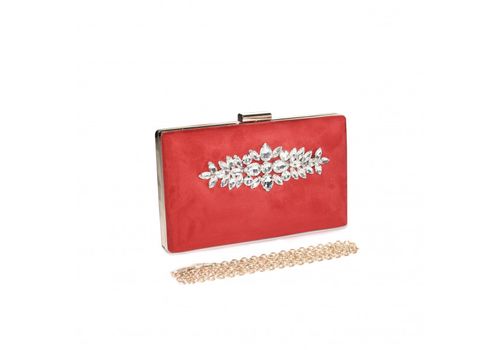 Pochette Emerie Rouge au meilleur prix au Maroc