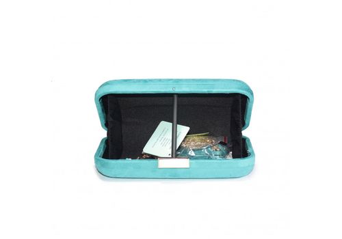 Pochette Zaylee Bleu Eau au meilleur prix au Maroc