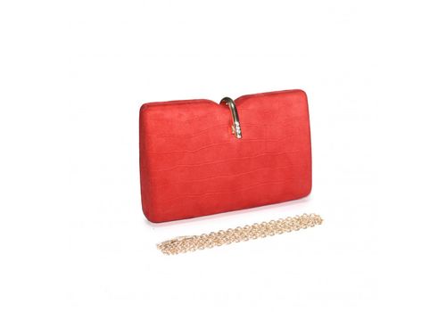 Pochette Annika Rouge au meilleur prix au Maroc