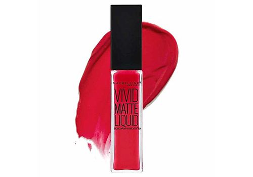 MAYBELLINE NEW YORK Rouge à  Lévres Lipstick Vivid Matte Liquid - 35 Rebel Red Maybelline au meilleur prix au Maroc