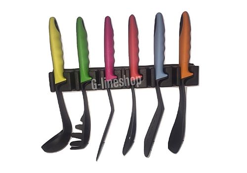 Pack Ensemble de 6 Raviers En Verre+Penderie de Cuisine 6 Pièces Avec Support Mural au meilleur prix au Maroc