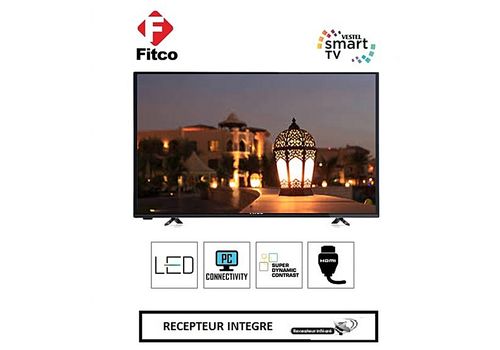 FITCO SMART FLED 32″  32S472 RECEPTEUR WIFI INTEGRE au meilleur prix au Maroc
