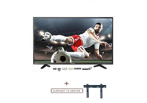 UNION TECH 24" RECEPTEUR INTEGRE SUPPORT TV OFFERT NOIR au meilleur prix au Maroc