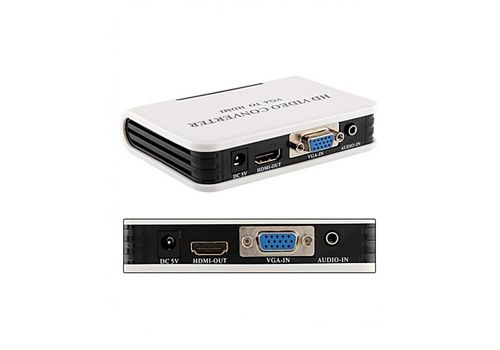 HD CONVERTISSEUR VIDEO VGA VERS HDMI AUDIO au meilleur prix au Maroc