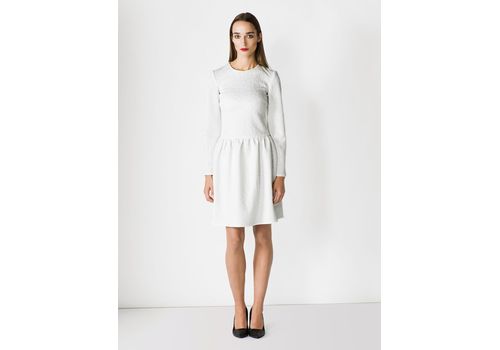 Robe à Motifs Ecru au meilleur prix au Maroc