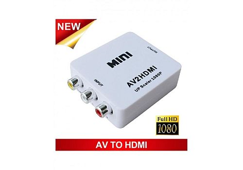 CONVERTISSEUR AV TO HDMI 1080P au meilleur prix au Maroc
