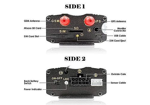 TK103 B Système Complet Traceur GPS avec micro espion par SIM au meilleur prix au Maroc