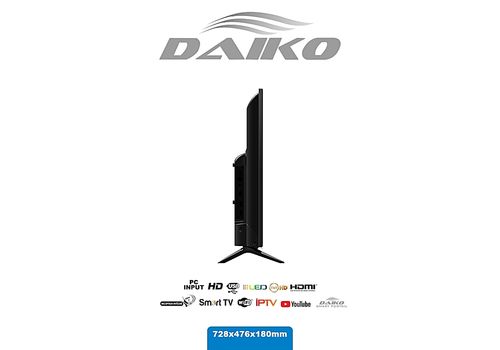 DAIKO SMART LED 32" - Full HD 32M6296DK NOIR au meilleur prix au Maroc