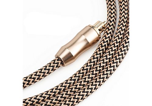 CABLE NUMERIQUE OPTIQUE TOSLINK TRESSE 1 METRES au meilleur prix au Maroc