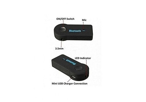 CAR G7 Bluetooth pour voiture via prise jack AUX pour musque et appels au meilleur prix au Maroc
