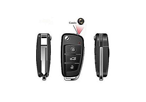 Clé de Voiture Camera Cachée Espion Full HD 1080P au meilleur prix au Maroc