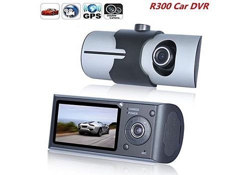 Camera Double Objectif GPS Grand Angle - Caméra R300 au meilleur prix au Maroc