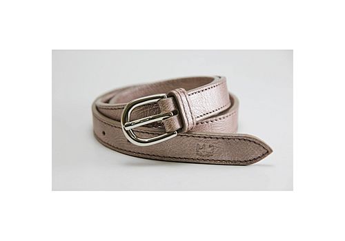MJ Ceinture cuir MJ - rose au meilleur prix au Maroc