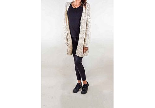 EXQUIS'S Pull veste en laine-Beige au meilleur prix au Maroc