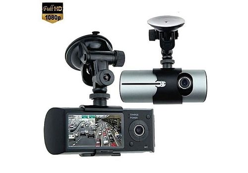Camera Double Objectif GPS Grand Angle - Caméra R300 au meilleur prix au Maroc