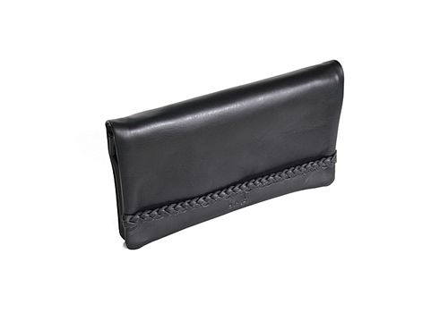 MJ POCHETTE en cuir véritable MJ- 100 % cuir véritable - Noir au meilleur prix au Maroc