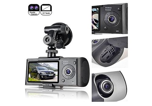 Camera Double Objectif GPS Grand Angle - Caméra R300 au meilleur prix au Maroc