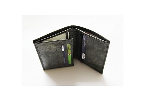 MJ Portefeuille en cuir - MJ - Darkness by MJ au meilleur prix au Maroc