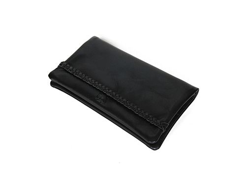 MJ POCHETTE en cuir véritable MJ- 100 % cuir véritable - Noir au meilleur prix au Maroc