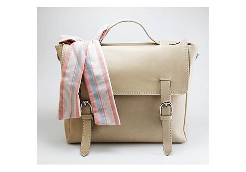 MJ Sac en cuir véritable MJ- beige au meilleur prix au Maroc