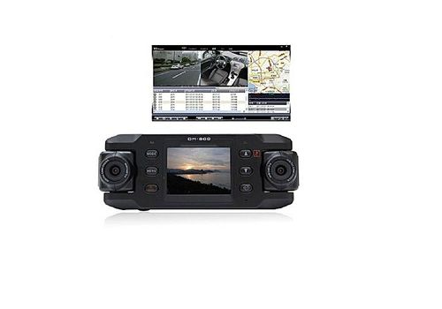 CARCAM3 Double Caméra Voiture avec GPS Dash Cam Full HD 1080 au meilleur prix au Maroc
