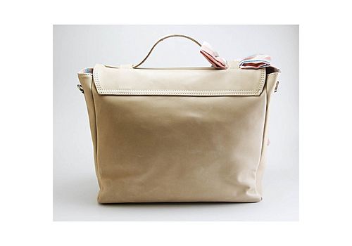 MJ Sac en cuir véritable MJ- beige au meilleur prix au Maroc