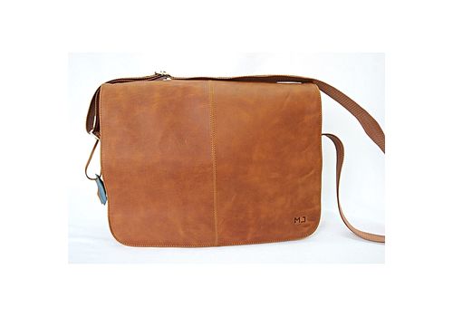MJ Cartable MJ en Cuir - Marron au meilleur prix au Maroc