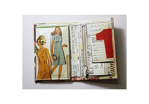 MJ Portefeuille en cuir - MJ - effet vieux magazine au meilleur prix au Maroc