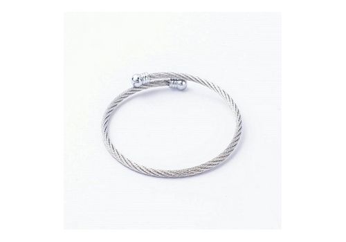 Rêve Diamant Bracelet Slim En Acier Inoxydable - Argenté + Boite Cadeau au meilleur prix au Maroc