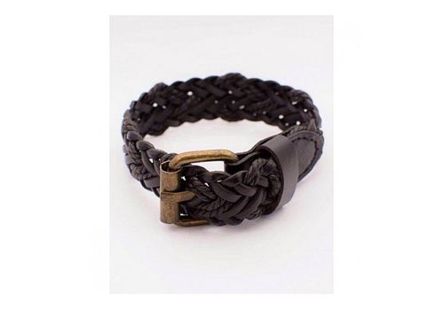 Almazy Bracelet Ceinture Tressé - Noir au meilleur prix au Maroc