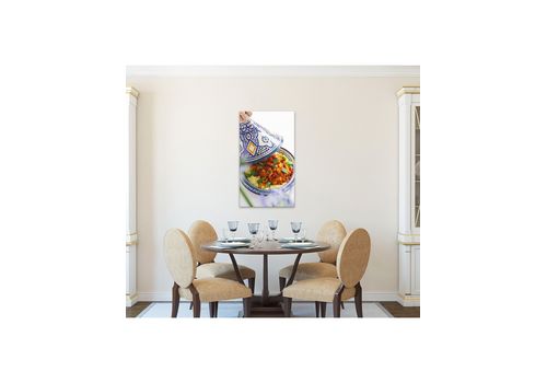 Tableau décoratif L 45 x H 100 cm - intérieur design, décoration moderne, art abstrait C201 au meilleur prix au Maroc