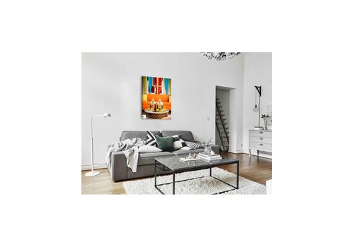 Tableau décoratif L 60 x H 100 cm - intérieur design, décoration moderne, art abstrait M216 au meilleur prix au Maroc