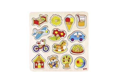 Puzzle à encastrements Cheval à bascule, balle, ... au meilleur prix au Maroc