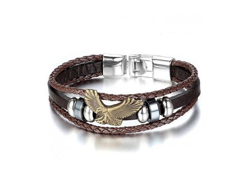 Rêve Diamant Bracelet Brown Eagle + Boite Cadeau - Marron au meilleur prix au Maroc