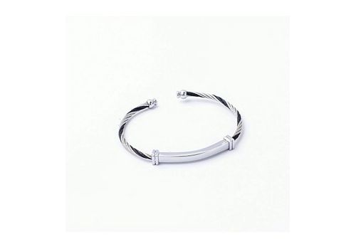 Rêve Diamant Bracelet JH 100% En Acier Argenté + Boite Cadeau au meilleur prix au Maroc
