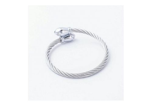 Rêve Diamant Bracelet Serpent En Acier Inoxydable - Argenté + Boite Cadeau au meilleur prix au Maroc