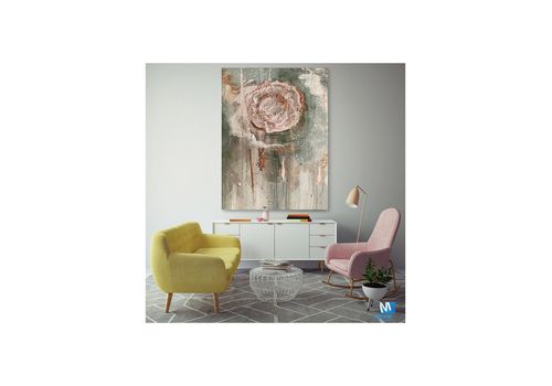 Tableau décoratif Abstract L80 x H120 cm - intérieur design décoration moderne - A665 au meilleur prix au Maroc